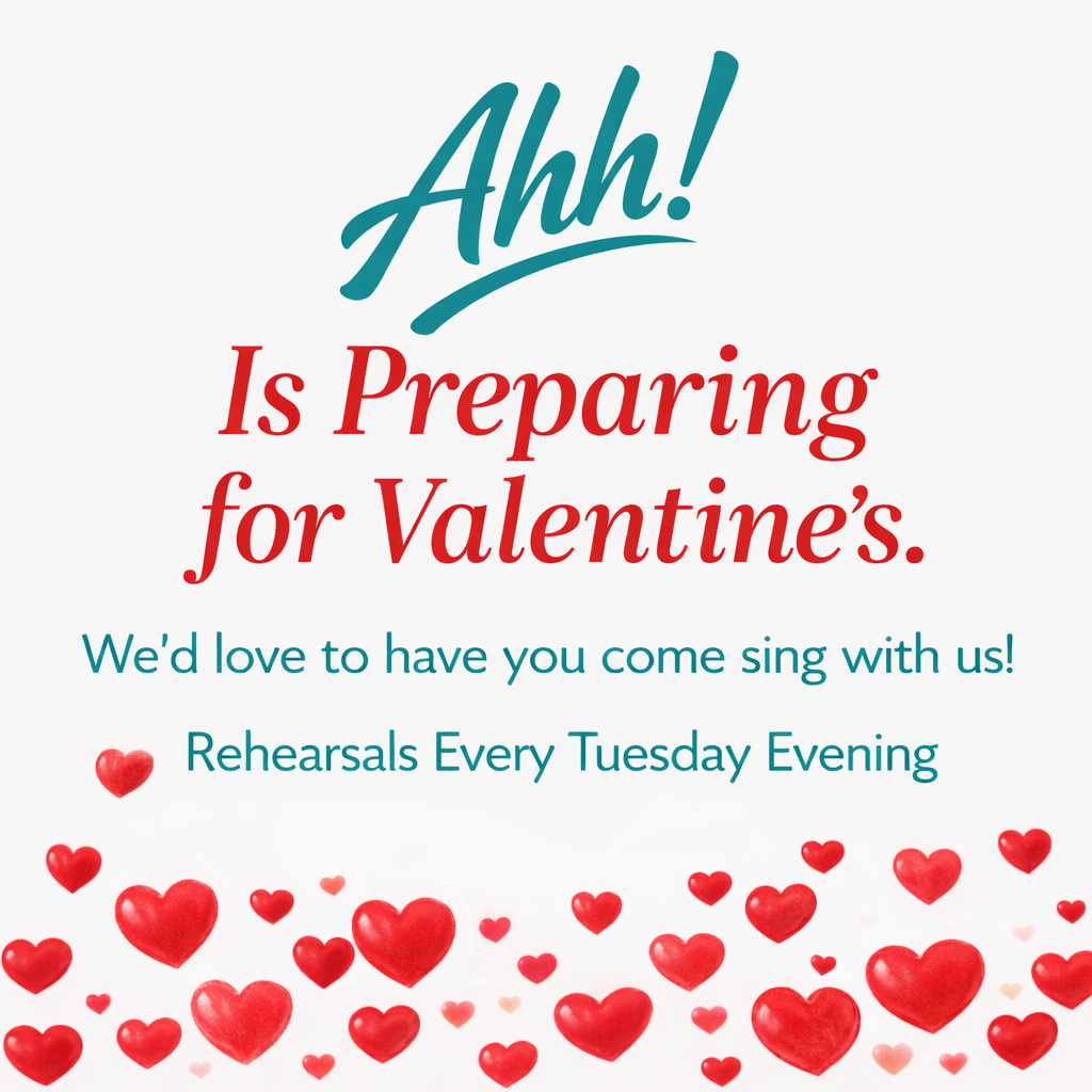 Come sing with Ahh!